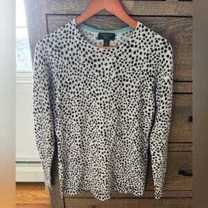 Charter Club 100% Cashmere Polka Dot Sweater | NWT | Size M